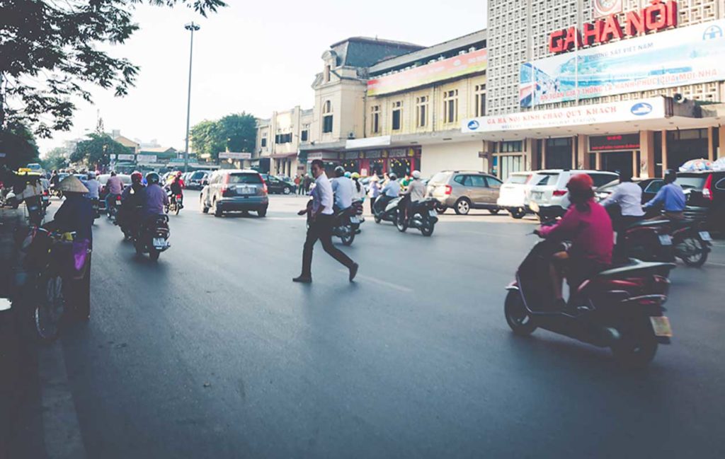 crazy motorcycle hanoi