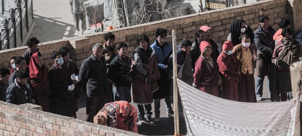 Tibetan sky burial