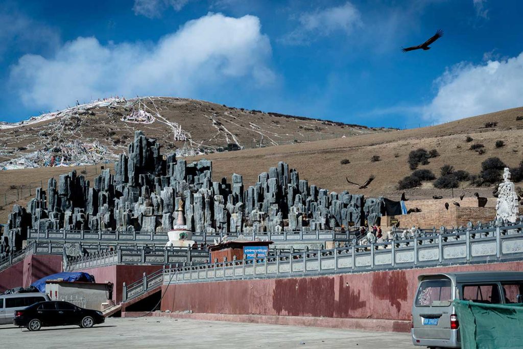 Tibetan sky burial